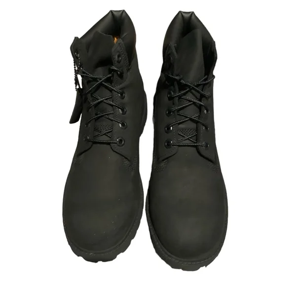 TIMBERLAND PREMIUM 6 IN WATERPROOF BOOT BLACK NUBUCK SIZE 7 Timberland Premium 6 Inch Waterproof Boots Color Black  main image 2